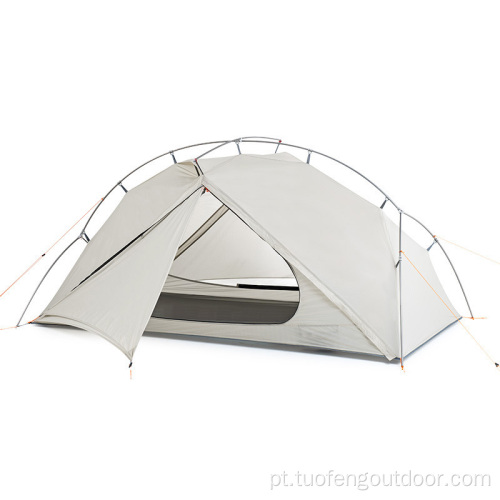 1,3 kg de montanhismo branco Trekking Double Tent